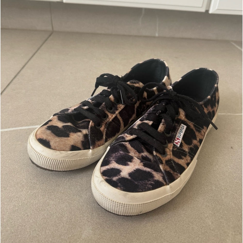 SUPERGA cheetah sneakers